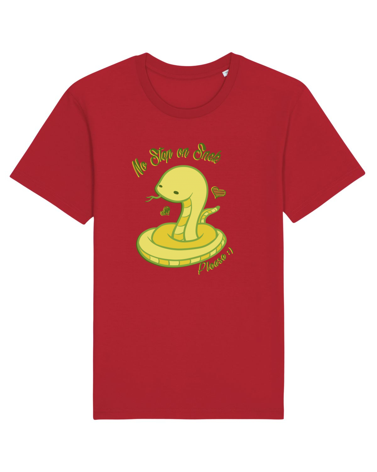 Tricou mânecă scurtă Unisex Rocker Red