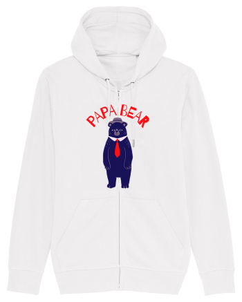 Papa Bear  White