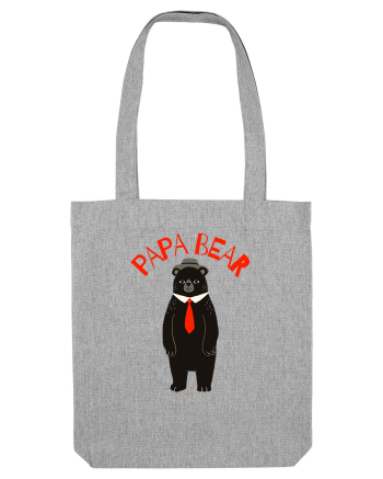 Papa Bear  Heather Grey