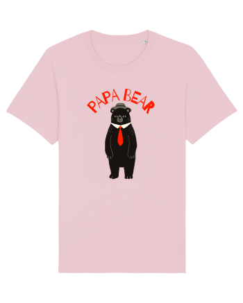 Papa Bear  Cotton Pink