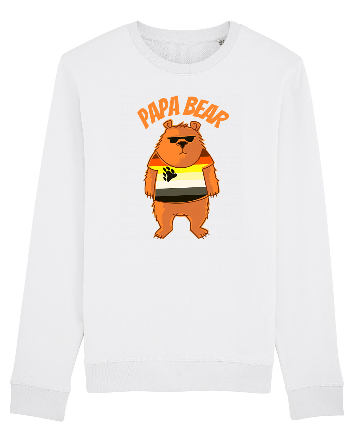 Bluză mânecă lungă Unisex Rise White