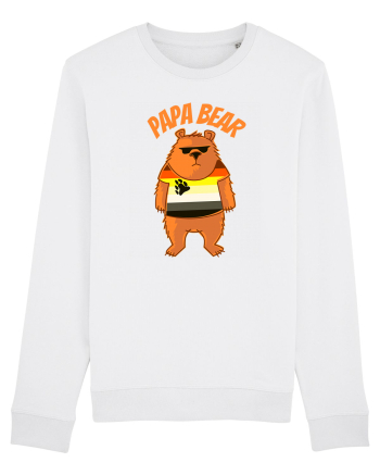 Papa Bear  White