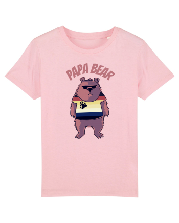 Papa Bear  Cotton Pink