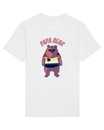 Papa Bear  White