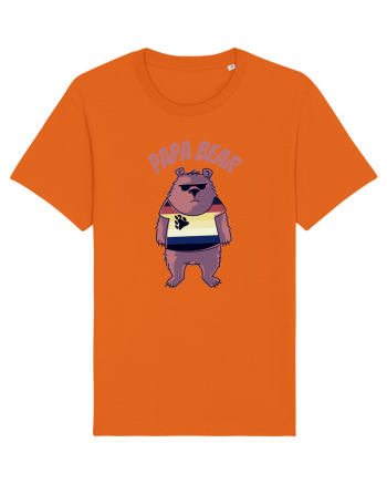 Papa Bear  Bright Orange
