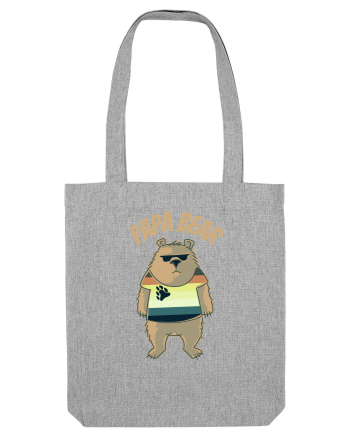Papa Bear  Heather Grey