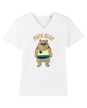Papa Bear  White