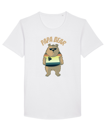 Papa Bear  White