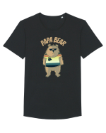 Papa Bear  Tricou mânecă scurtă guler larg Bărbat Skater