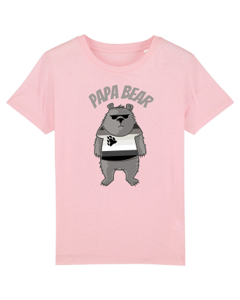 Papa Bear  Cotton Pink