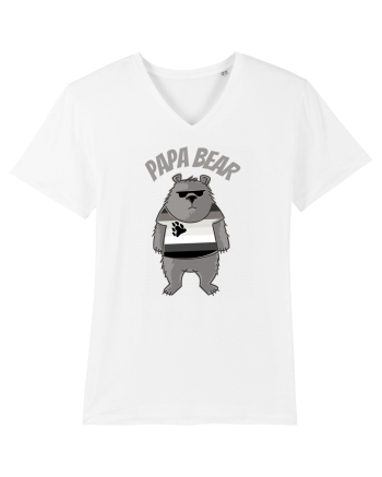 Papa Bear  White