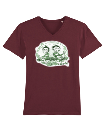 Adevaratul pacat originar - maimutele (verde) Burgundy