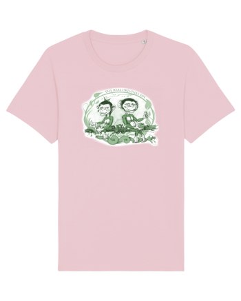 Adevaratul pacat originar - maimutele (verde) Cotton Pink
