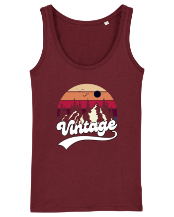 Vintage Mountain Burgundy