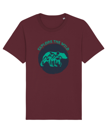 Mountain Bear Burgundy