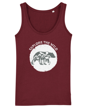 Mountain Bear Burgundy