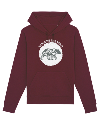 Mountain Bear Burgundy