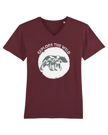Mountain Bear Burgundy