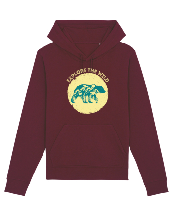 Mountain Bear Burgundy
