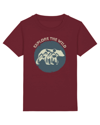 Mountain Bear Burgundy