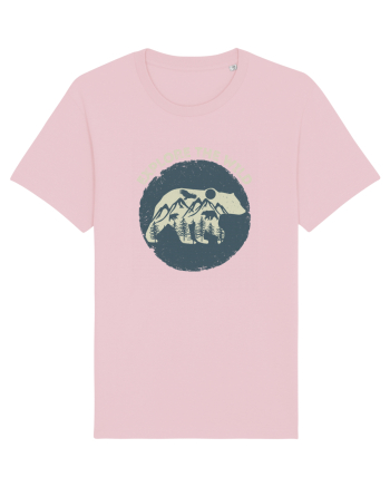 Mountain Bear Cotton Pink