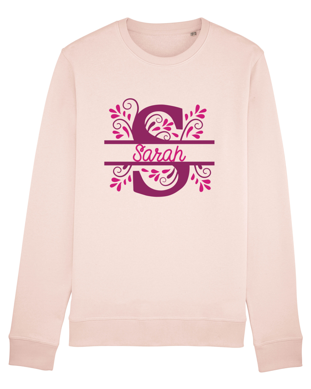 Bluză mânecă lungă Unisex Rise Candy Pink