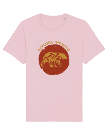 Mountain Bear Cotton Pink