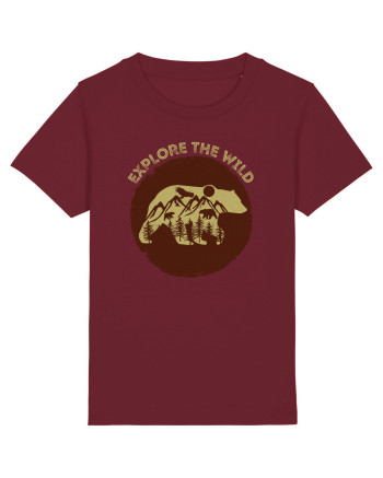 Mountain Bear Burgundy