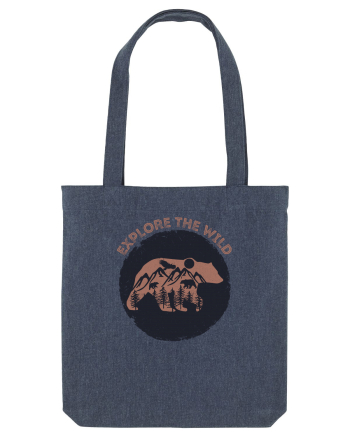 Mountain Bear Midnight Blue