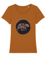 Mountain Bear Tricou mânecă scurtă guler larg fitted Damă Expresser