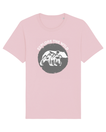 Mountain Bear Cotton Pink