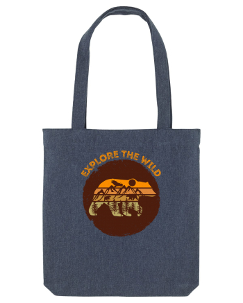 Mountain Bear Midnight Blue