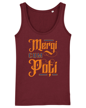 Mergi cum poți Burgundy