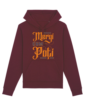 Mergi cum poți Burgundy