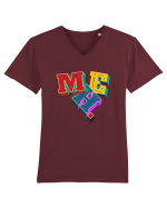 MEH. Tricou mânecă scurtă guler V Bărbat Presenter
