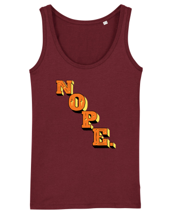 NOPE. Burgundy