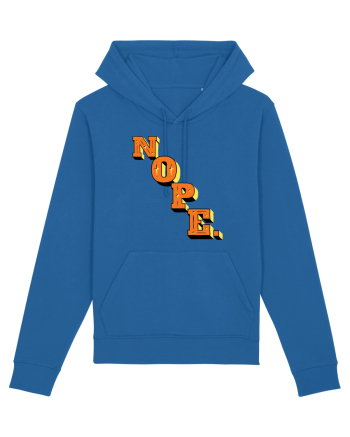NOPE. Royal Blue
