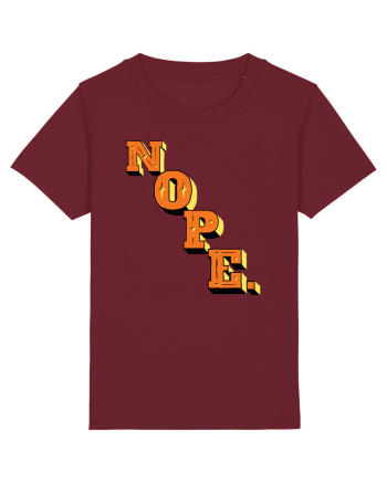 NOPE. Burgundy