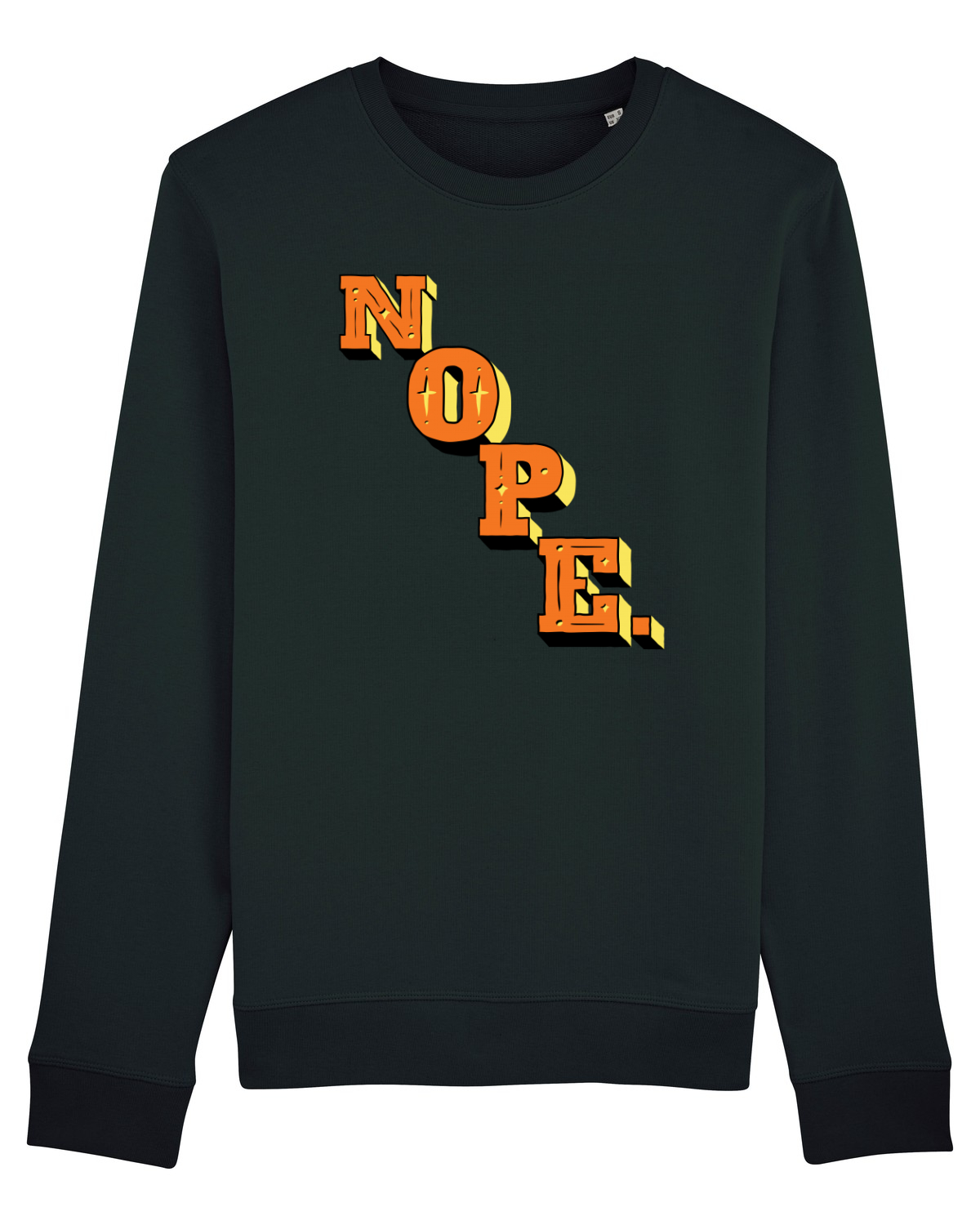 Bluză mânecă lungă Unisex Rise Black