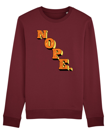 NOPE. Burgundy