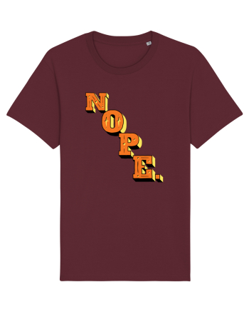 NOPE. Burgundy