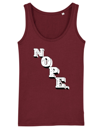 NOPE. Burgundy