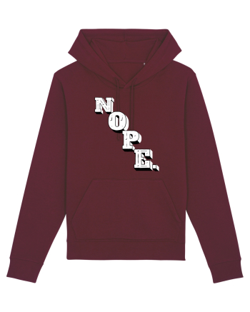 NOPE. Burgundy