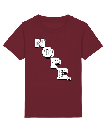 NOPE. Burgundy