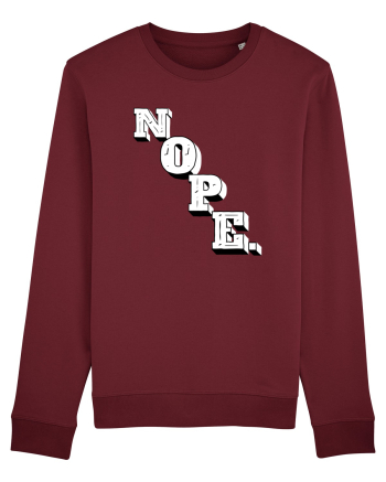 NOPE. Burgundy