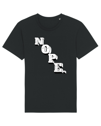 NOPE. Black