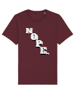 NOPE. Tricou mânecă scurtă Unisex Rocker