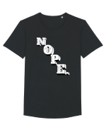 NOPE. Tricou mânecă scurtă guler larg Bărbat Skater