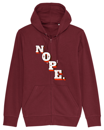 NOPE. Burgundy