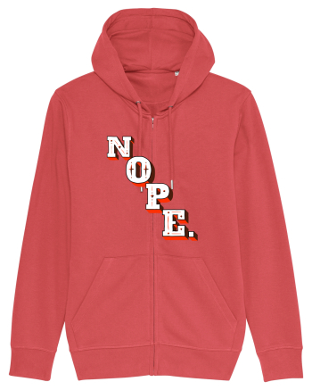 NOPE. Carmine Red